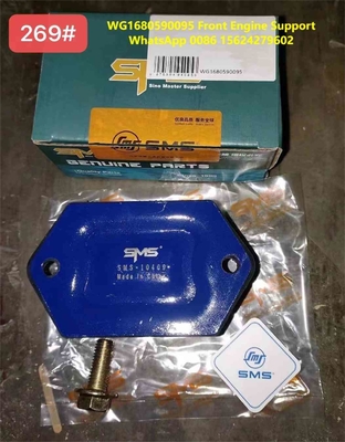 WG1680590095 HOWO Pièces de camions A7 Support avant du moteur