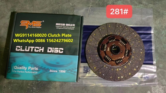 WG9114160020 HOWO Pièces de camions assemblage de plaque à disque entraîné par embrayage