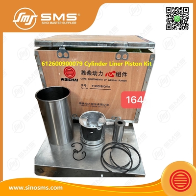 Cylindre 612600900079 WEICHAI Pièces du moteur Piston Ring Piston Pin WP10