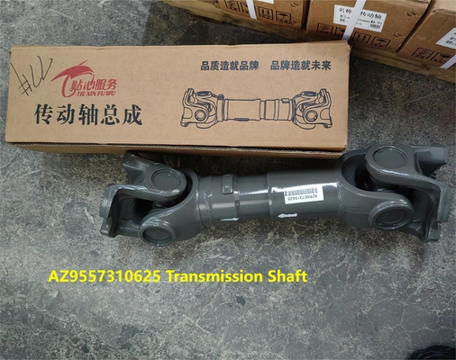 AZ9557310625 Arbre de transmission HOWO Pièces de camion Propulseur / Arbre de transmission télescopique