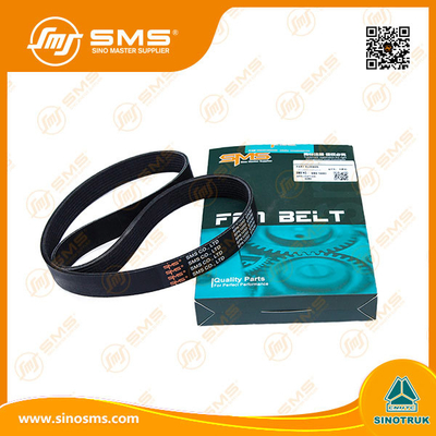 Ceinture SMS-10062 de pièces de moteur de camion de 8PK1050 Sinotruk Howo SMS