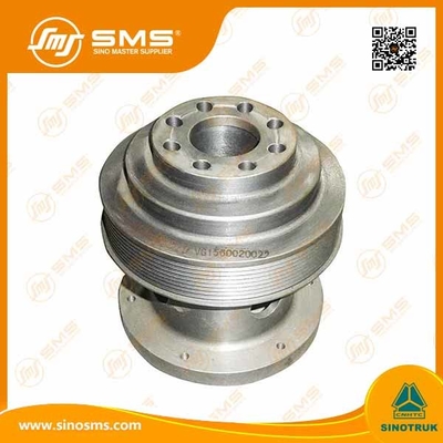 Pièces de rechange de moteur de camion de la poulie de ceinture VG1560020022 D12 Sinotruk Howo