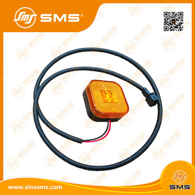 Parties 81.25260.6101 de camion de la lampe SHACMAN de plat de feuille